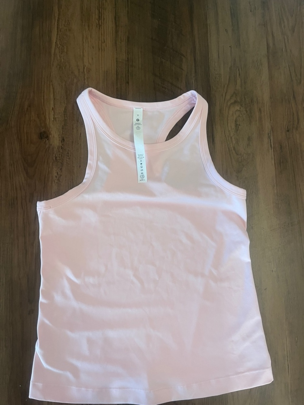 lululemon athletica Light Pink Racerback Tank